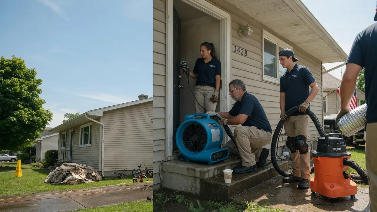 Water Damage Restoration in Graymont, IL near me